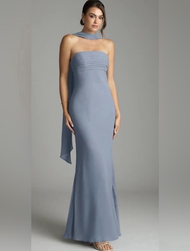 Azazie saylor dusty blue - saylor,